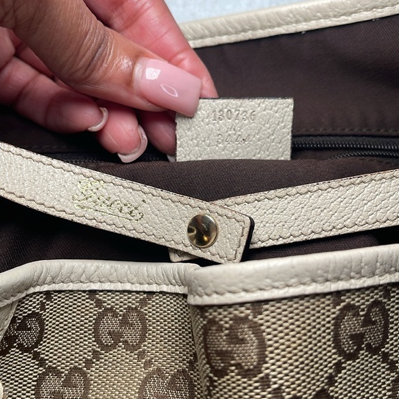 ‼️Preloved GUCCI Abbey Canvas Luxury Tote Bag - AUTHENTIC‼️ - Picture 10 of 10